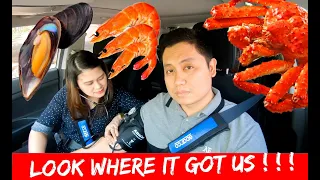 Seafood Mukbang at Off The Hook - Vlog