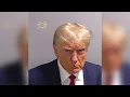Mug shot of Donald Trump during speedy booking at Atlanta jail shows scowling former president