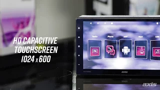 Axis AX1770NAV 7 ANDROID MECHLESS MULTIMEDIA SYSTEM with NAVIGATION MIRROR MODE