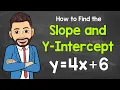 How to Find the Slope and Y-Intercept from Slope Intercept Form Math with Mr J