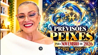 PREVISÕES PEIXES PARA NOVEMBRO DE 2026