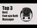 Best ACEVIVI Foot Spa Bath Massager Top Home Fitness 2020