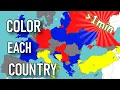 How to Color each Country Make Your Own Map