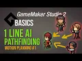 Pathfinding - One line Game Maker Studio 2 Basics