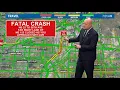 Fatal crash involving pedestrian on I-25 in Denver