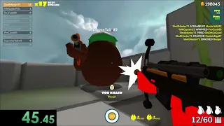 Longest Kill Streak Power Up in Shell Shockers WR