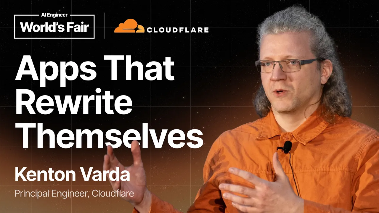 Gadgets: Personal app vibe coding that is actually safe — Kenton Varda, Cloudflare: video thumbnail