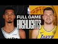 SPURS at LAKERS FULL GAME HIGHLIGHTS November 5 2025
