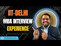 Started with a mystery question My DoMS IIT Delhi Interview Experience