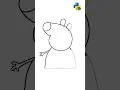 I created Peppa pig using python