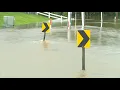 Road crumbles washes out in Crystal Lake neighborhood near Keystone at the Crossing