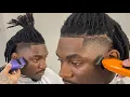 CLEANEST TAPER DREADLOCKS BARBER TUTORIAL