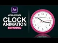 Simple Clock Animation in Adobe After Effects