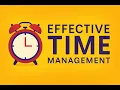 Tips for Effective Time Management