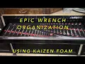 Epic Wrench Holder Using Kaizen Foam