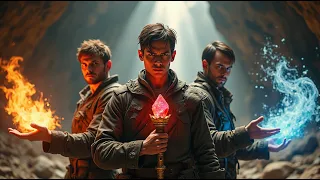 بيلاقوا صولجان ذهبي بيدخلهم عالم سحري وبيكتسبوا قوة بتخليهم يتحكموا في النار والماية ملخص فيلم 