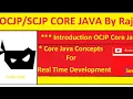 Introduction of core Java Core Java with Core java by Raj code ninja Intro Part-1