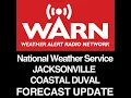 JACKSONVILLE AND COASTAL DUVAL COUNTY FLORIDA FORECAST - UPDATE