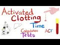 Activated Clotting Time ACT Coagulation Tests Labs