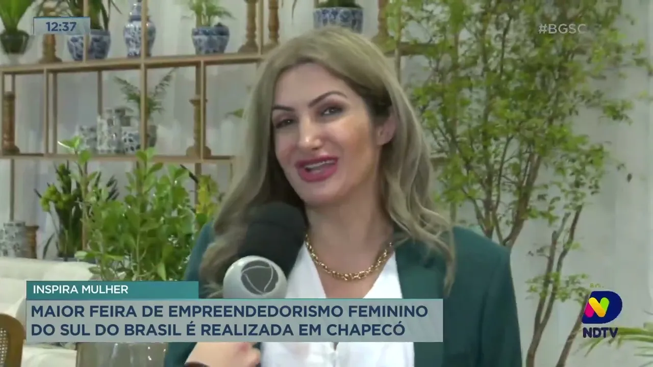 Inspira Mulher: maior feira de empreendedorismo feminino do sul do Brasil é realizada, em Chapecó