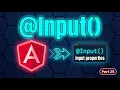 Angular 21 - 25 Components Input decorator input properties