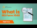 What is IRS Form 1040 - TaxFAQs