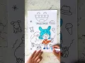 Toca Boca Character Coloring Book Page