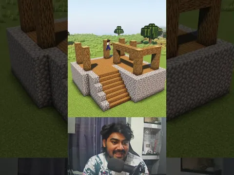 Minecraft Starte House Challenge!🏠#shorts