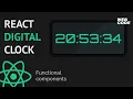 Build a digital clock with React Beginner React Project