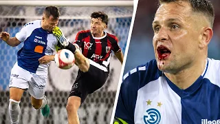 Dirty Brutal Fouls in Football