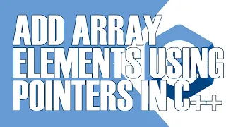 C PROGRAM TO GET SUM OF ARRAY ELEMENTS USING POINTERS