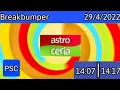 Lagu Channel Breakbumper (29/4/2022 | 14:07/14:17): Astro Ceria
