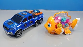Unboxing Ev edm Music Car, Ev Transparent Gear Fish, Ev Concept Racing Car