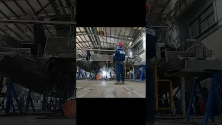 Watch the complete build on youtube #odiseacatamarans #performanceboats #welding #boatbuild