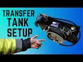 12V Fuel Transfer Pump Tank Reel Setup