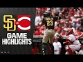 Padres vs Reds Game Highlights 25 MLB Highlights