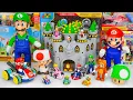 Download Lagu Super Mario Bros Unboxing Toys Review | Super Mario Bros Nintendo Deluxe Bowser's Playset | ASMR