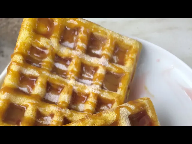 ბელგიური ვაფლი😍მარტივი და გემრიელი რეცეპტი ❤