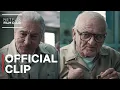 The Irishman Joe Pesci Robert De Niro Break Bread Scene Netflix