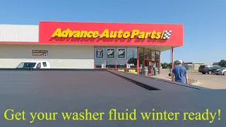 Rain X 2 in 1 Windshield Washer Fluid - Car Winterizing Tips