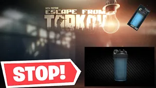 Escape From Tarkov - STOP Selling Found In Raid Water Filters HERE S WHY