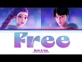 Rumi ft Jinu (Kpop Demon Hunters) 'Free' (Color Coded Lyrics)