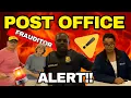 Frauditor gets the postal authorities police called on him by USPS employees