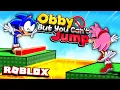 Download Lagu SONIC CAN'T JUMP! - Sonic \u0026 Amy Play ROBLOX