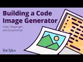 Building a Code Image Generator With Python Flask Playwright and Screenshots