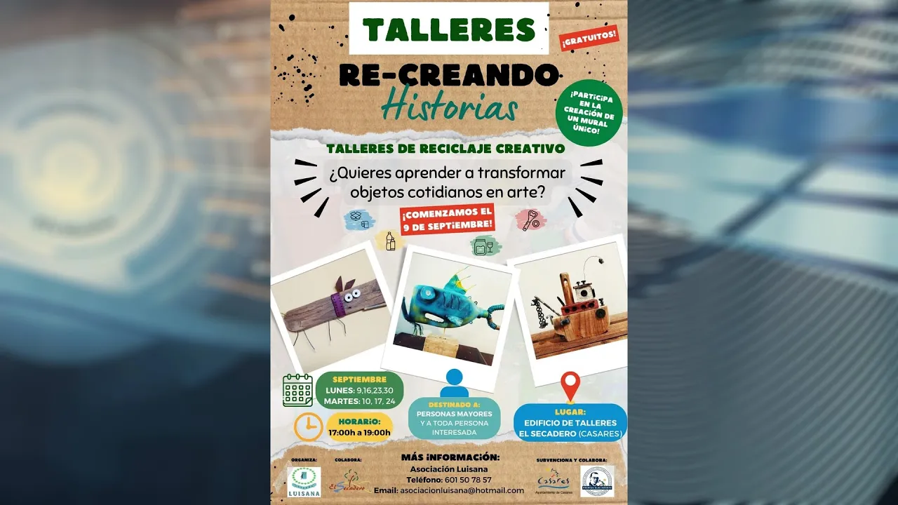 Talleres “Re-creando historias”