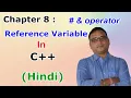 Chapter 8 Reference Variable in C Hindi