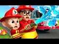 Download Lagu Firefighters To The Rescue - Fire Truck Song | Police Cartoon | Nursery Rhymes \u0026 Kids Song