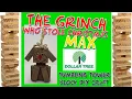 The Grinch DIY Max the Dog Tumbling Tower Block Craft