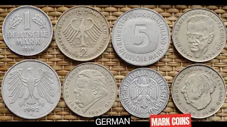 German Mark Coins - Deutsche Mark Commemorative Coins GERMANY